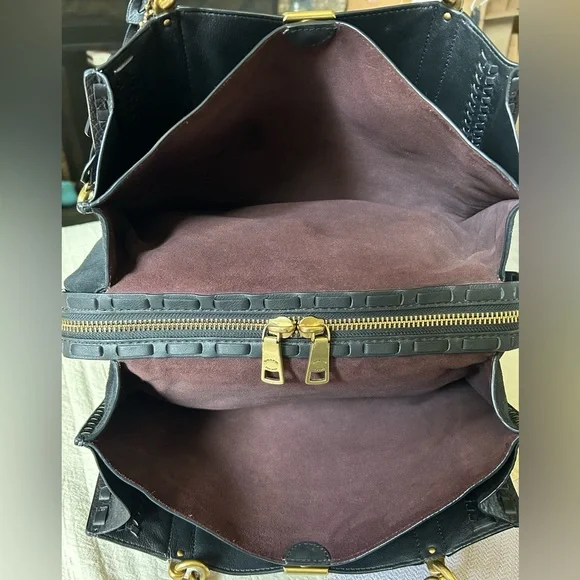 COACH Dreamer 34 Whipstitch Shoulder Bag - Picture 12 of 17